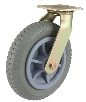 8 Inch Industrial Rubber Iron Core Wheel