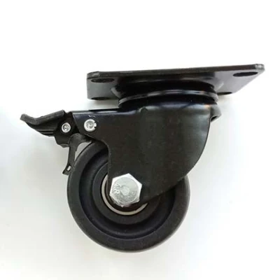 3 Inch Wheel Metal Stem Heavy Duty Industrial Casters Without Brake