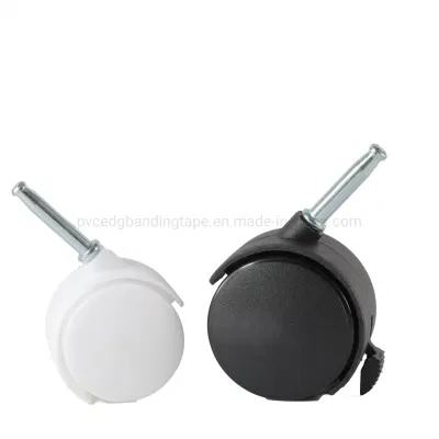 1.5 Inch Nylon Office Chair Castor Swivel Furniture Plastic Locking Caster Wheels