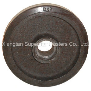 High Quality Medium Heavy Duty Swivel Rigid Rubber Caster Wheel