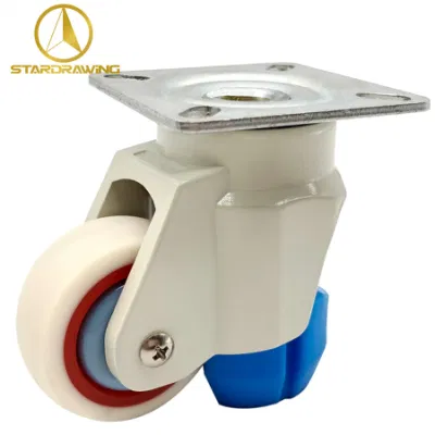 Stardrawing Mini Size Casters Leveling Castor Wheels 110kg Load