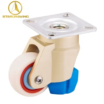Stardrawing Mini Size Casters Leveling Castor Wheels 110kg Load