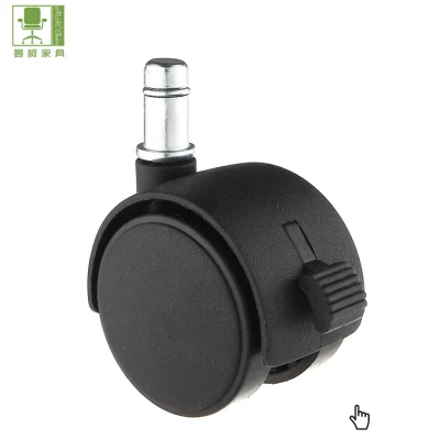 Heavy Duty Adjustable Office Chair Locking Casters Wheels for Furniture