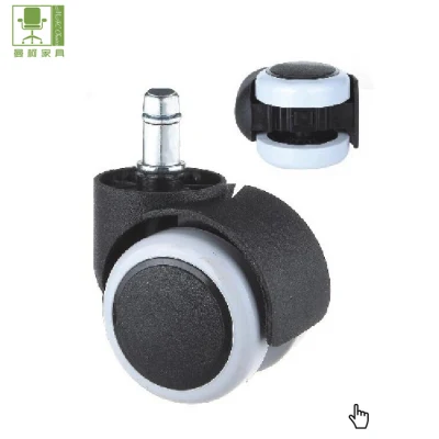 Heavy Duty Adjustable Office Chair Locking Casters Wheels for Furniture