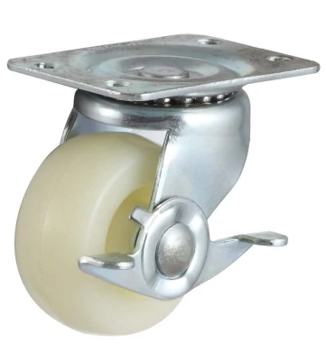 75mm PP Caster Wheel Bed Cabinet Cart Universal Furniture Casters