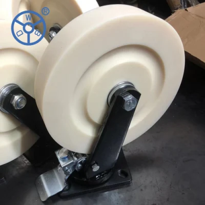 Mc PA Nylon Super Heavy Duty 2/2.5/3 Ton Load Capacity 8 Inch Casters PA Wheels Mc Nylon Wheels Castors