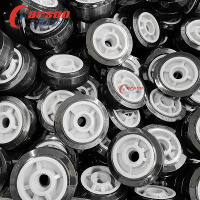 Ultra Heavy Industrial Casters 6 Inch Modified Nylon Wheel Rigid Casters