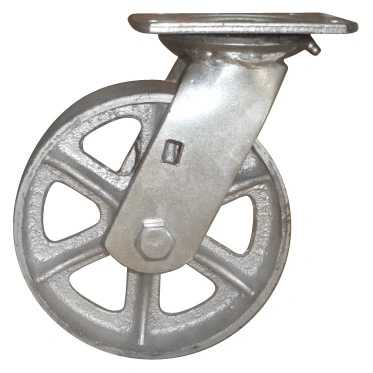 Industrial Semi-Steel Heavy Duty Caster Wheel 100mm 125mm 150mm 200mm