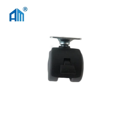 2 Inch Floor Protector Rubber Caster Wheels with Stem or Top Plate Mounting Options