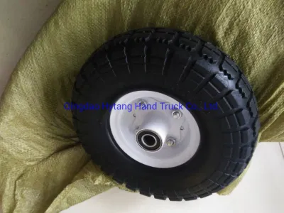 10X3.50-4 Rubber Wheel Swivel Caster and Rigid Caster