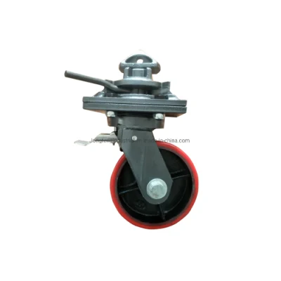 Easy Lock 3 Ton 5 Ton ISO Shipping Container Caster Wheel