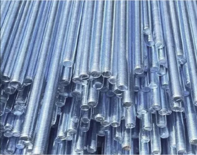 Bzp, Galv Threads Studs &amp; Rods as a Hardware Solution with Threaded Hex Nuts for Beaded Garden Stake Rods as Building Material in Construction and Industrial