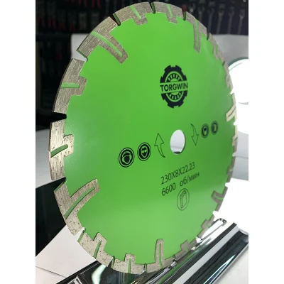 Diamond Saw Blade Cutting Wheel 9 Inch for Granite Stone Cutting Disc with T-Protective Segment