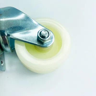 30-60kg 1.5inch 2inch 2.5inch 3inch Light Duty Plate Fat Nylon Castor Wheel