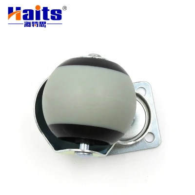 Chinese Manufacturer 1.5 / 2 Inch Small Swivel TPR Ball Caster Chair Office Furniture Wheel