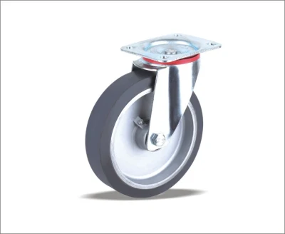 100 150 Swivel Medical Caster Industrial Wheel with TPE-Ttyre Thermoplastic Elastomer