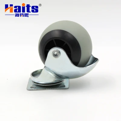 Chinese Manufacturer 1.5 / 2 Inch Small Swivel TPR Ball Caster Chair Office Furniture Wheel