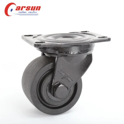 Manufacturer Direct Selling Caster 1.5/2/2.5/3 Inch Heavy Duty Castors Nylon PU Caster Wheel Low Gravity Casters