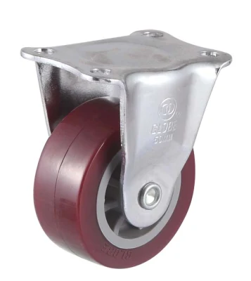 Light Duty 3 Inch Cast Iron Caster Threaded Stem