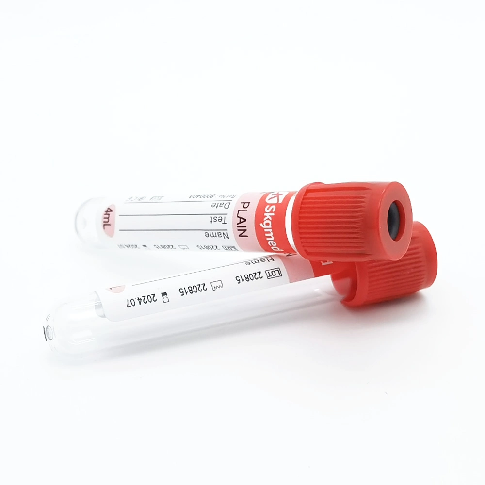 Blood Collection Tube Plain No Additive Tube Manufacture Supply Directly