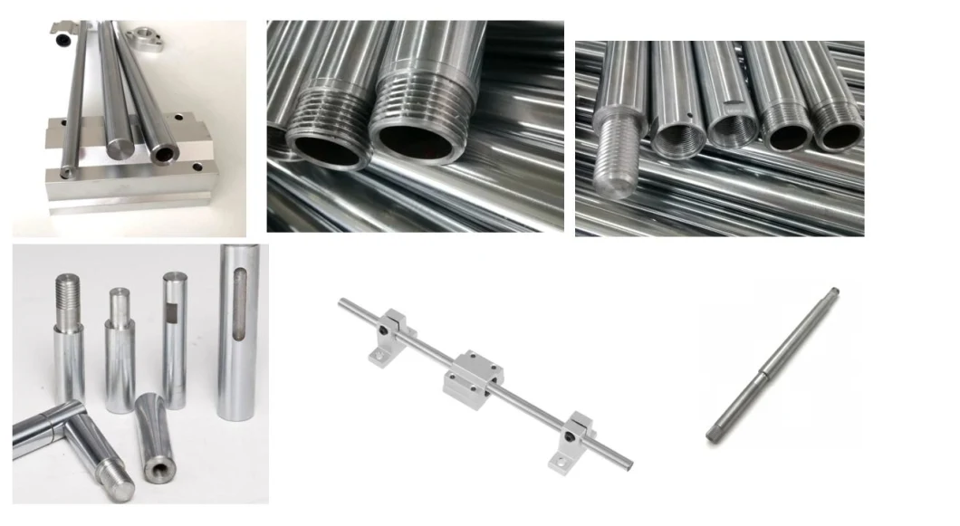 Stainless Steel Machinery Automation Technology Industrial Equipment Work CNC Machine Tool Machining Lathe Turning Parts