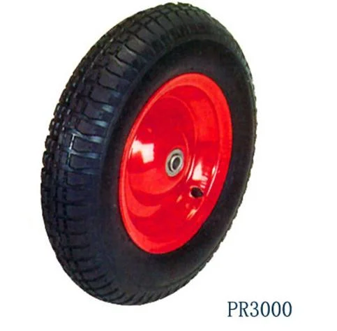 Pneumatic high Quality 16 Inches (16&quot;X4.00-8) Rubber Wheel (PR3000)