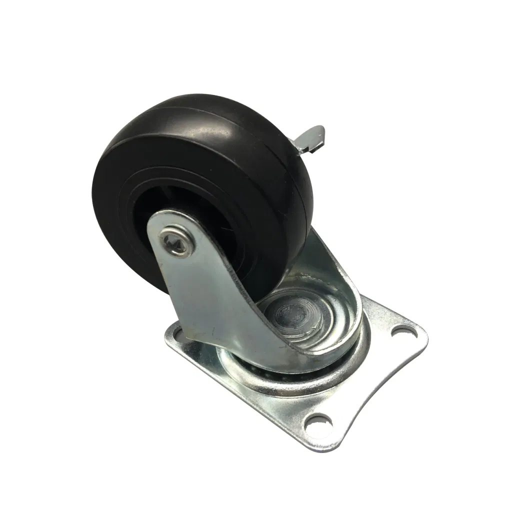 Accessories Heavy Duty Cast Iron Industrial Caster Polyurethane Wheel Furniture Rubber Nylon Caster