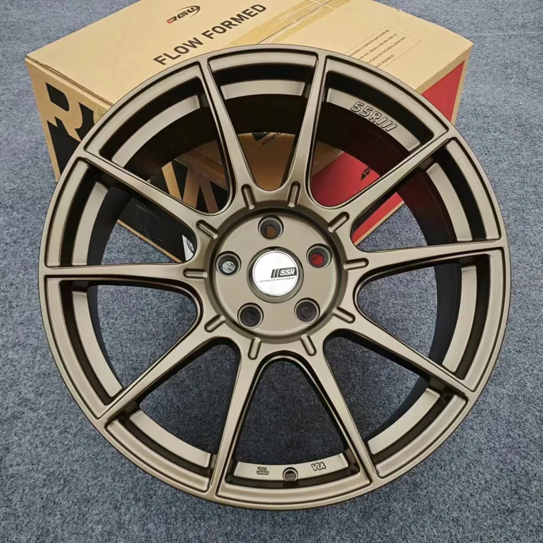 5 Holes Manufacturer 5X114.3 5X112 Jante Rines PARA Autos Rin 18 Inch Aluminum Alloy Mag Flow Form Rim Passenger Car Wheel