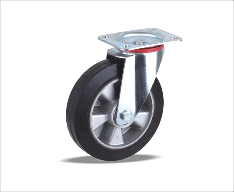 China Wholesale Heavy Duty Swivel Rubber Caster Wheel