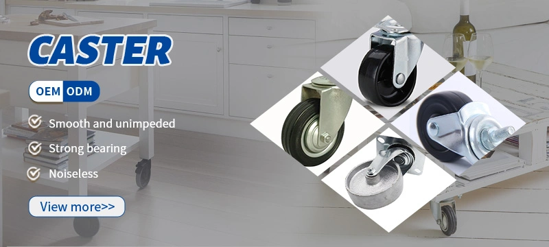 Stainless Plate Bolt Hole Casters Casters Lock Adjustable Castor Wheels China Manufacture Caster