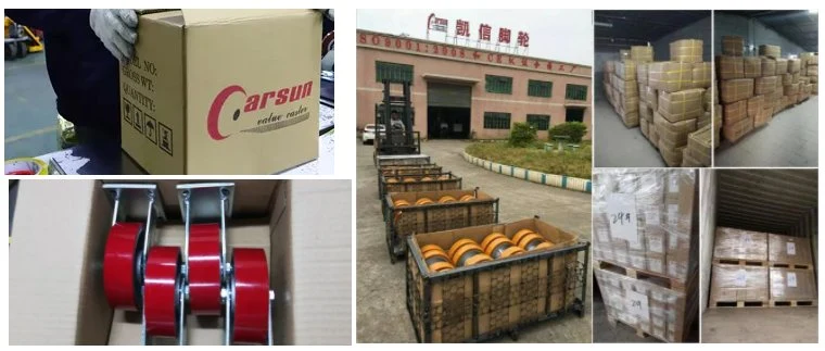 Manufacturer Direct Selling Caster 1.5/2/2.5/3 Inch Heavy Duty Castors Nylon PU Caster Wheel Low Gravity Casters