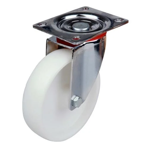 China OEM Factory 100mm Industry Castor Swivel Top Plate Caster Nylon Wheel