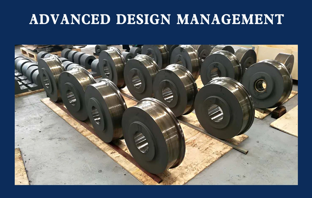 China Customizable Heavy Forged Crane Wheel (OD670)