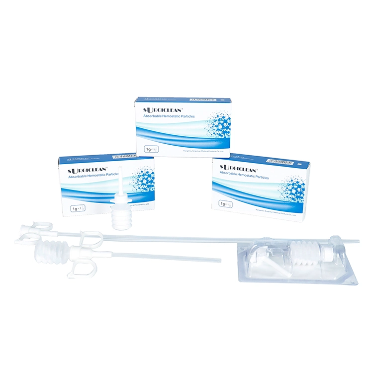 Manufacture ISO Approved Surgiclean 0.5g, 1g, 3G, 5g Medical Supplies Hemostasis