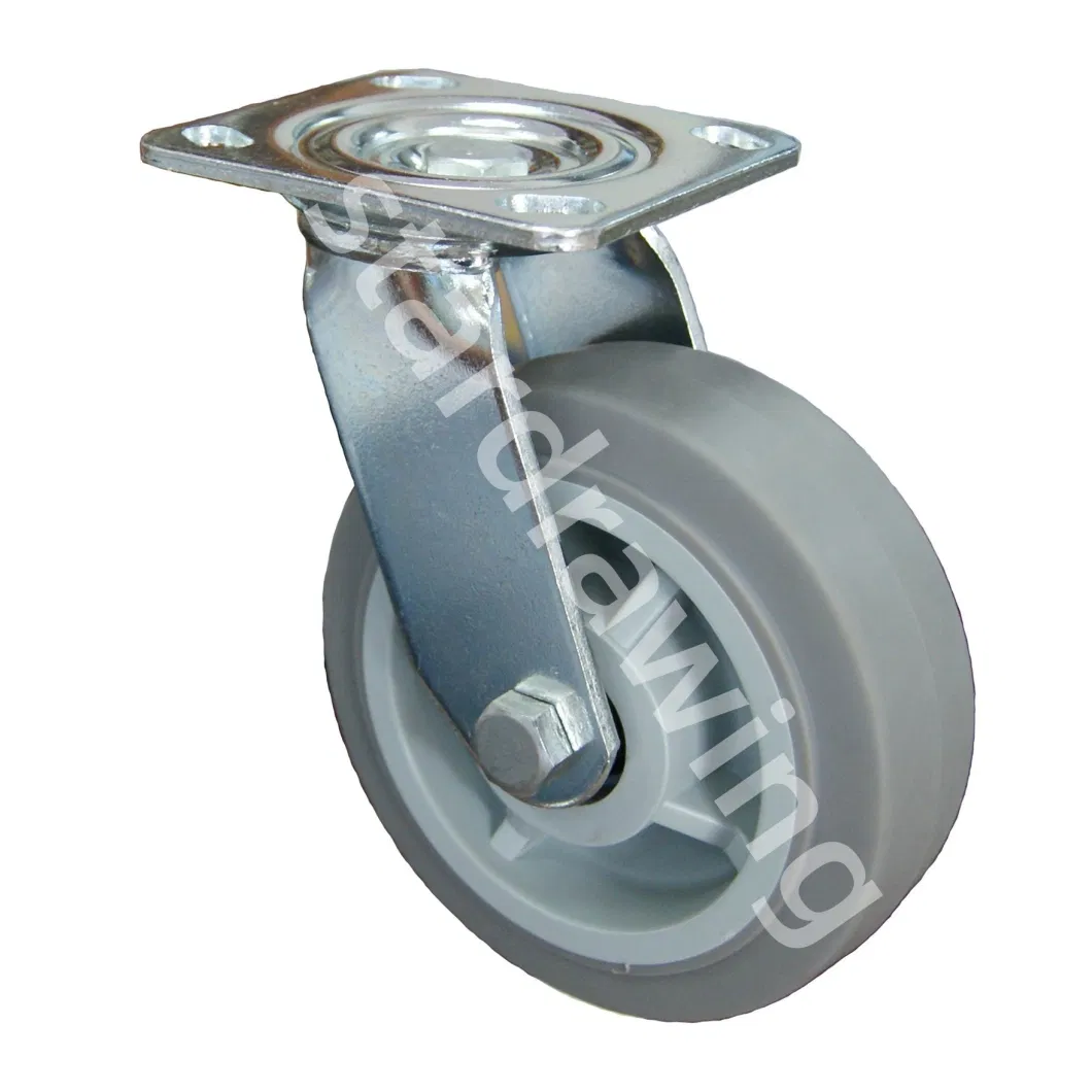 Stardrawing Heavy Load Swivel TPR Caster Rubber Caster Wheel
