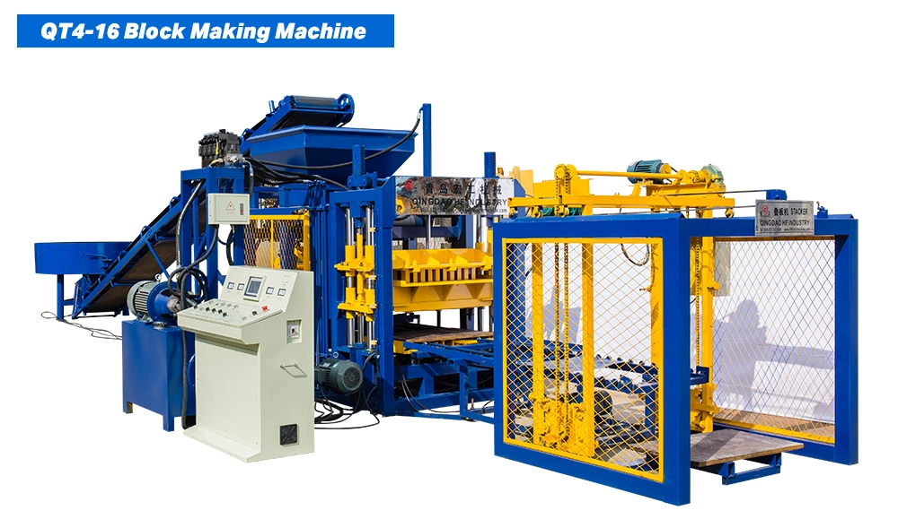 Qt4-16 Block Moulding Machine Videos Brick Making Machine Alibaba