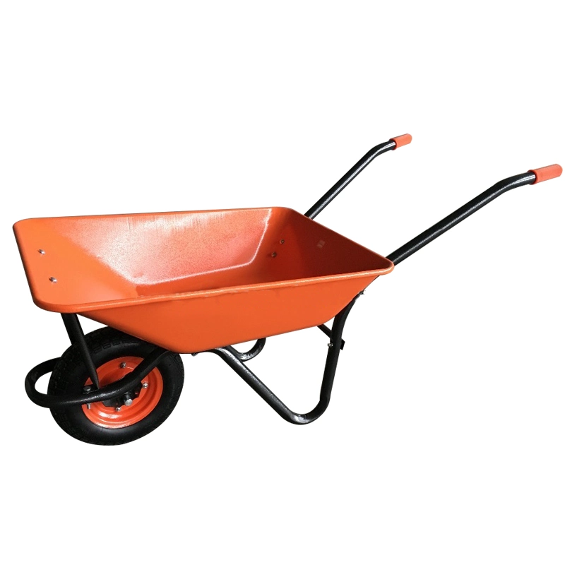 Industrial Garden Tools Heavy Duty Two Wheel Barrow Construction Agricultural Tools Industry Single Wheel Cart / Concrete Trolleys