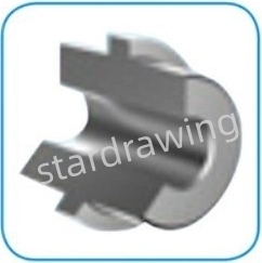 Stardrawing Threaded Stem Stainless Steel Leveling Caster Wheel with Leveling Foot