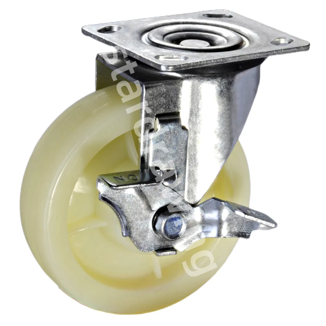 Stardrawing 4/5/6 Inch PP Caster Wheels Plastic Caster