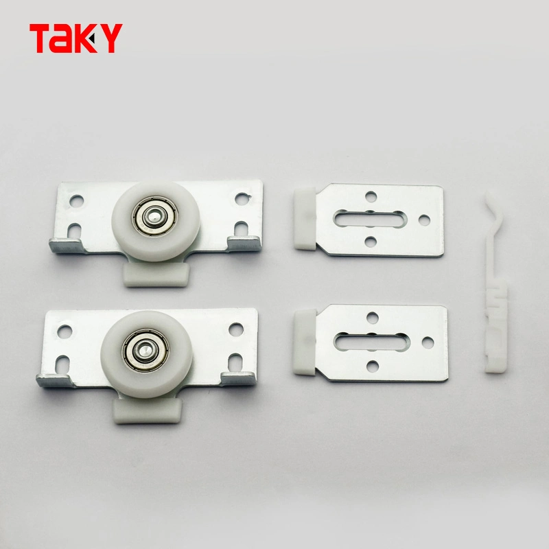 Furniture Sliding Door Track Roller Accessories Silent Smooth Pulley Wardrobe Sliding Door Roller Wheel