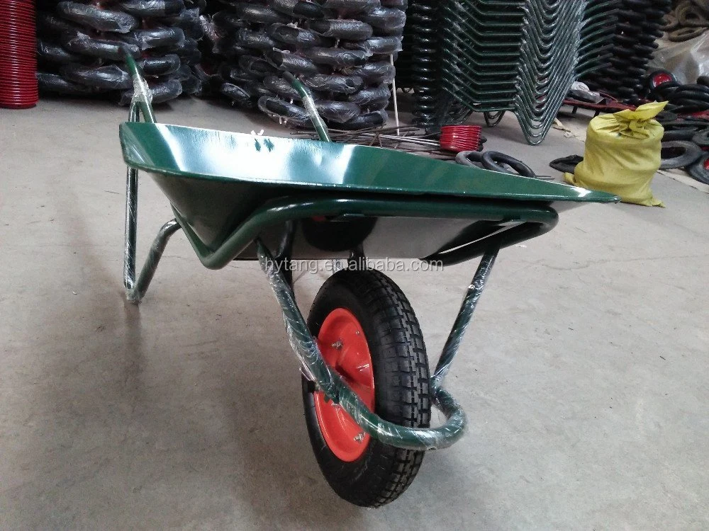 Heavy Duty Wheel Barrow 47L Hand Trolley for Farm /Garden/Industrial Wb1206A