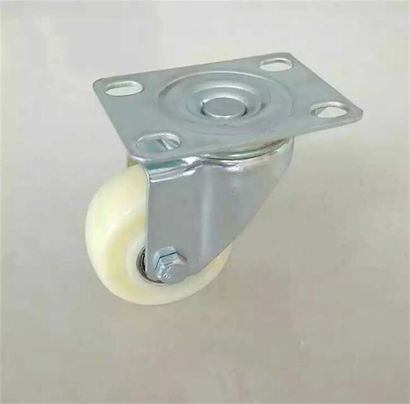 Small Shelf Nylon Casters Pulley Medium Flat Bottom Movable Caster