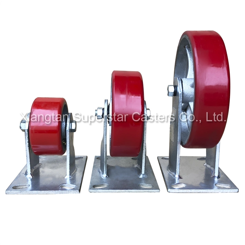 6 Inch Heavy Duty Polyurethane Casters Without Brake (Excellent Load capacity and good quanlity)