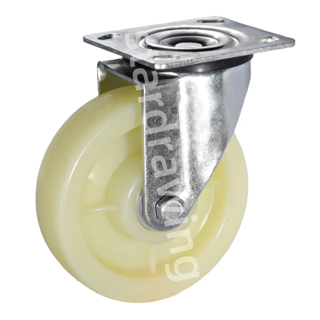 Stardrawing 4/5/6 Inch PP Caster Wheels Plastic Caster