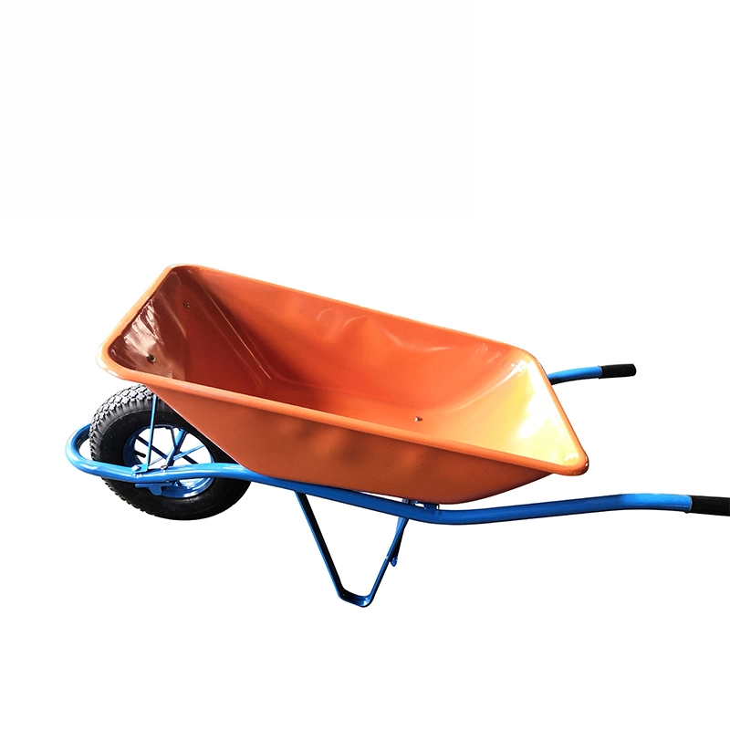 Industrial Garden Tools Heavy Duty Two Wheel Barrow Construction Agricultural Tools Industry Single Wheel Cart / Concrete Trolleys