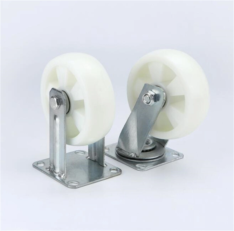 Wholesale Flat Heavy Duty Trolley Directional Industrial Casters Nylon Caster Wheel