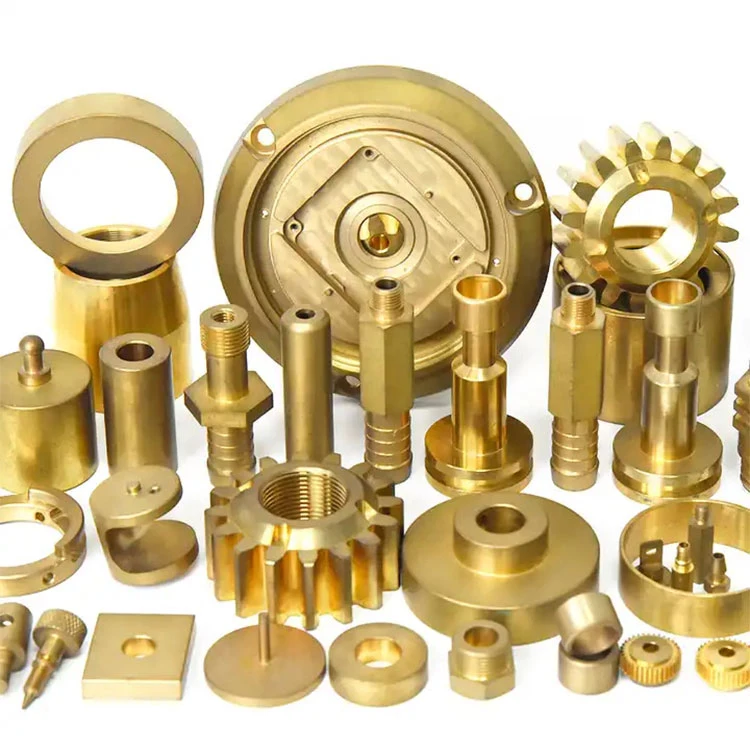 Industrial Equipment CNC Turning Fittings Small MOQ CNC Machining Brass Aluminum Parts