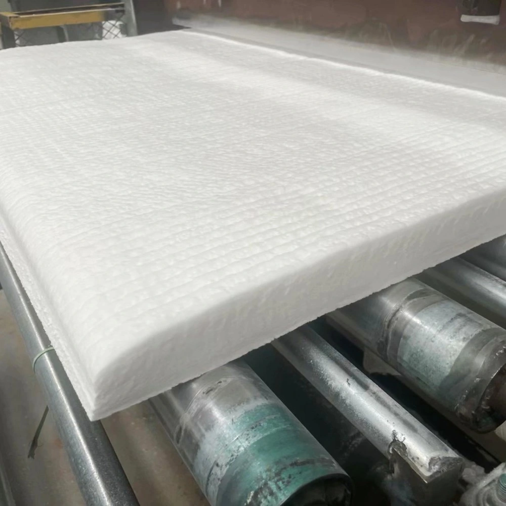 China Building Insulation Material 1425 1600 1650 Ceramic Fiber Product Thermal Insulation Refractory Blanket Felt Material Heat Protection Ceramic Wool Price