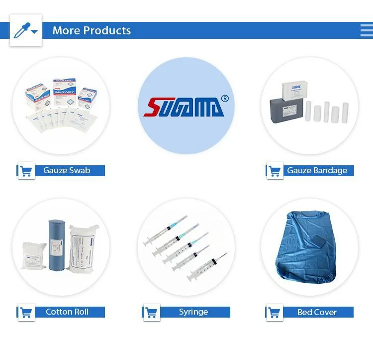 Disposable Eo Sterile AAMI Level1/2/3/4/ SMS/PP+PE Surgical Gown ISO Approved Cheap Price Manufacture Supply