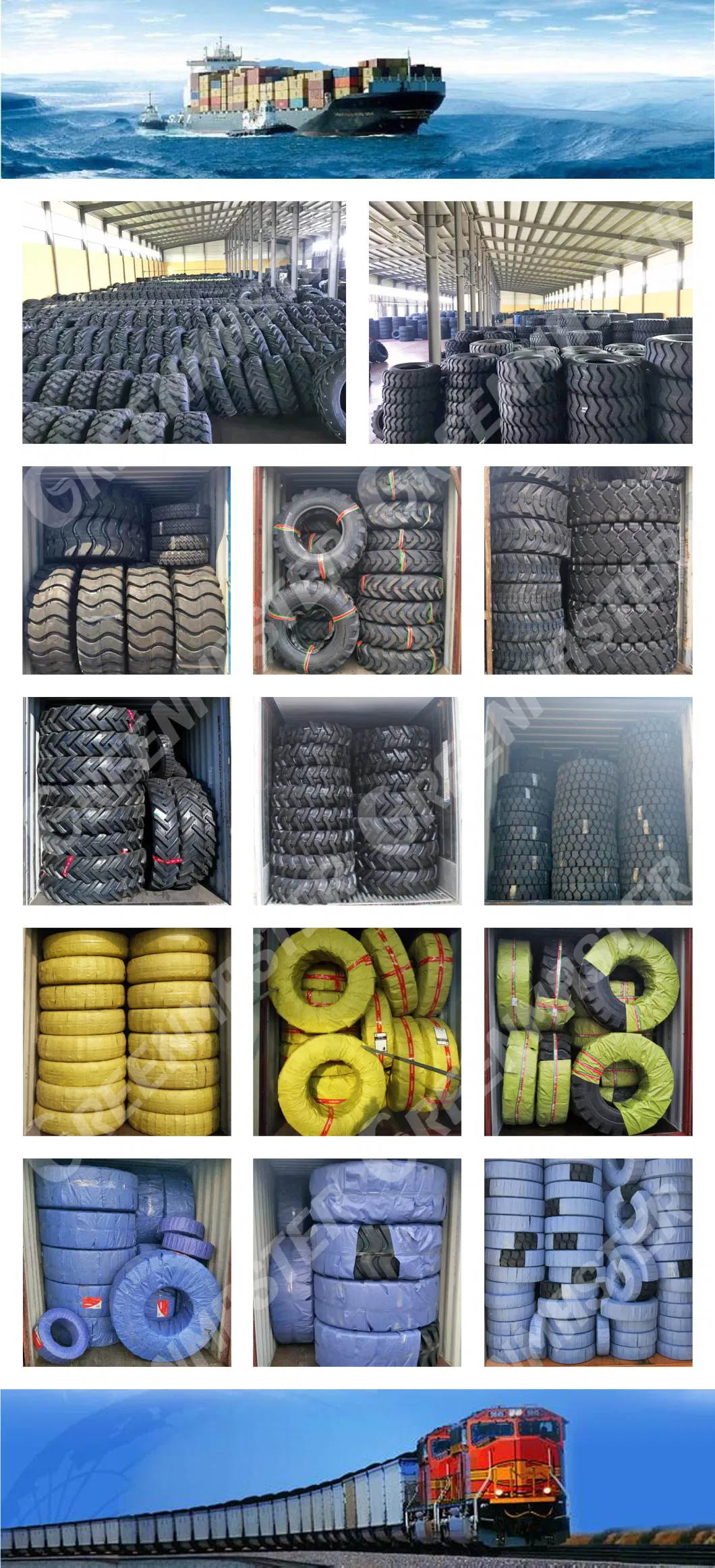 China Top Factory Wholesale off-The-Road OTR Tyre Bulldozer Earthmover Excavator Grader Tires, Industrial Skid-Steer Backhoe Loader &amp; Agricultural Tractor Tyres